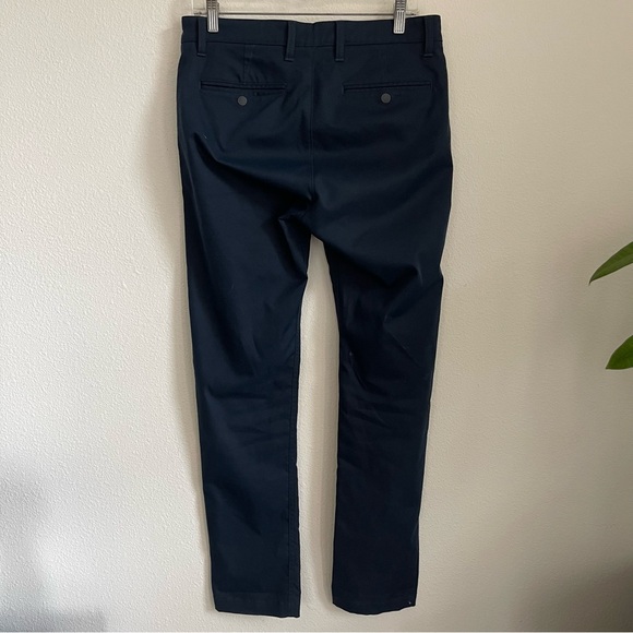 Huckberry Proof Slim Fit Stretch Navy Pants - Picture 4 of 7